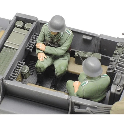 Tamiya 1/35 German 1T Half-Track Sd.Kfz 10 Plastic Model Kit TAM37016