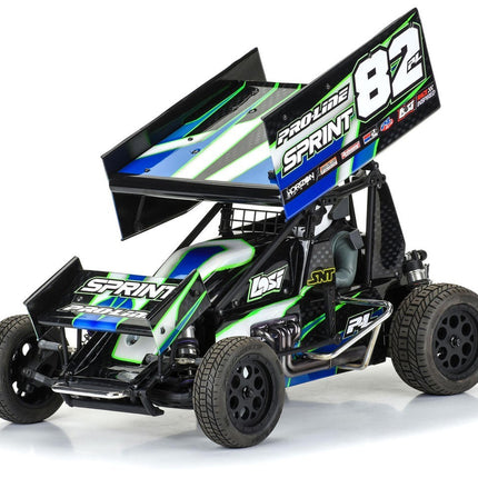Pro-Line Losi 22S Sprint Car Body w/Wing (Clear) (Lightweight) PRO367400