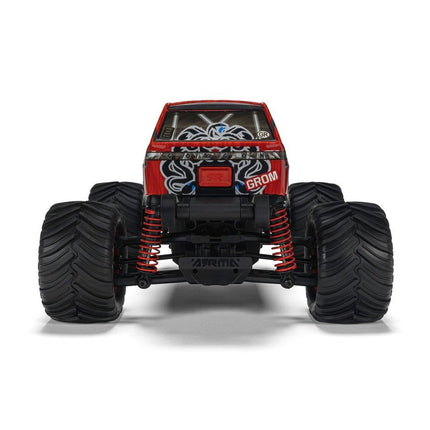 ARRMA Gorgon Grom 4x4 1/16 Scale RTR Brushed Monster Truck Red ARA2130T2