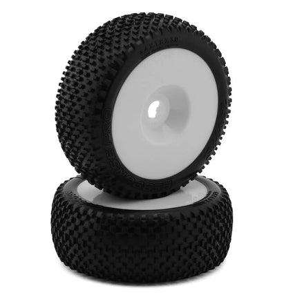 Traxxas 9074-WHT Jato 4x4 Response Pro Pre-Mounted Tires w/Dish Wheels White