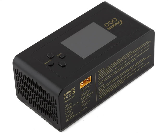 Gens Ace Imars D300 G-Tech Smart Dual AC/DC Charger 6S/16A Blk AC-300W DC-350Wx2