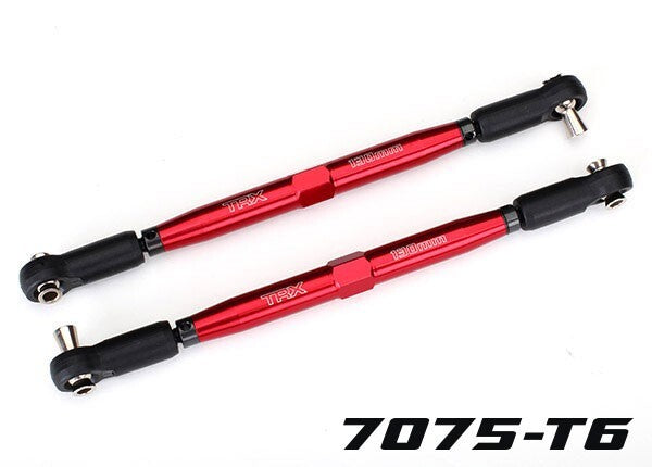 TRAXXAS TOE LINK 157MM X-MAXX RED 7075-T6 ALUMINUM TRA7748R