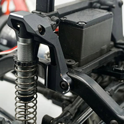 Yeah Racing Aluminum Essentials Upgrade Set for Traxxas TRX-4 (Black)