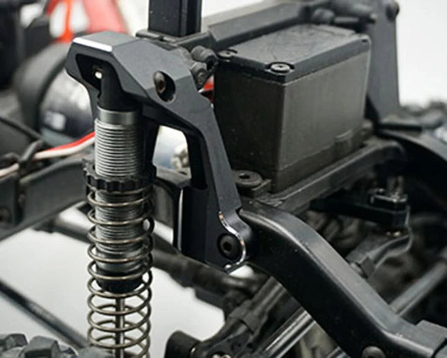 Yeah Racing Aluminum Essentials Upgrade Set for Traxxas TRX-4 (Black)