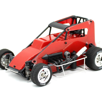 1RC Racing Midget 4.0 1/18 Brushless RTR 2WD Oval Racer Red w/Battery/Charger