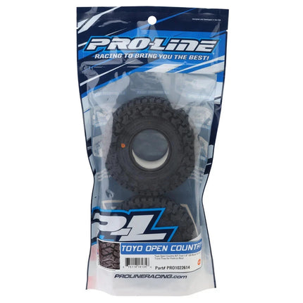 Pro-Line Toyo Open Country R/T Trail 1.9" Rock Crawler Tires G8 w/Memory Foam