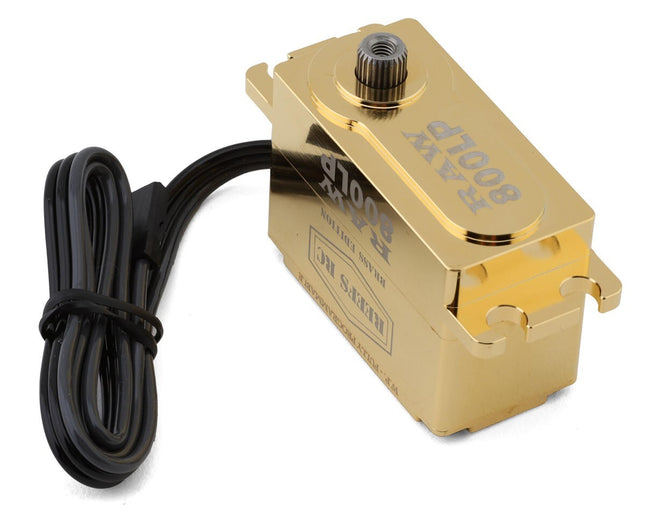 Reefs RC RAW800LP Digital WP Low Profile Brushless Servo Brass Edition REEFS160