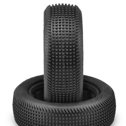 JConcepts Sprinter 2.2" 2WD Front Buggy Dirt Oval Tires (2) (Green) JCO313402
