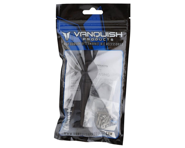 Vanquish Products F10T Aluminum Front Axle Housing Black VPS08630