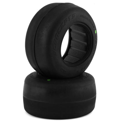 JConcepts 3131-02 Smoothies Short Course Tires (2) (Green) JCO313102