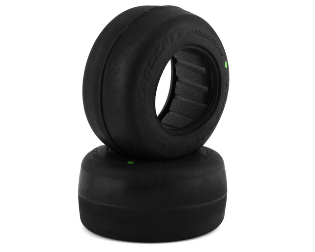 JConcepts 3131-02 Smoothies Short Course Tires (2) (Green) JCO313102