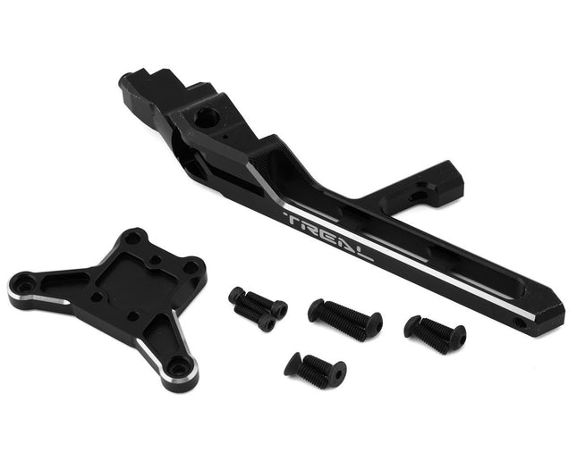 Treal Hobby Aluminum Front Chassis Brace Set Traxxas Sledge Blk TLHTSLEDGE-45