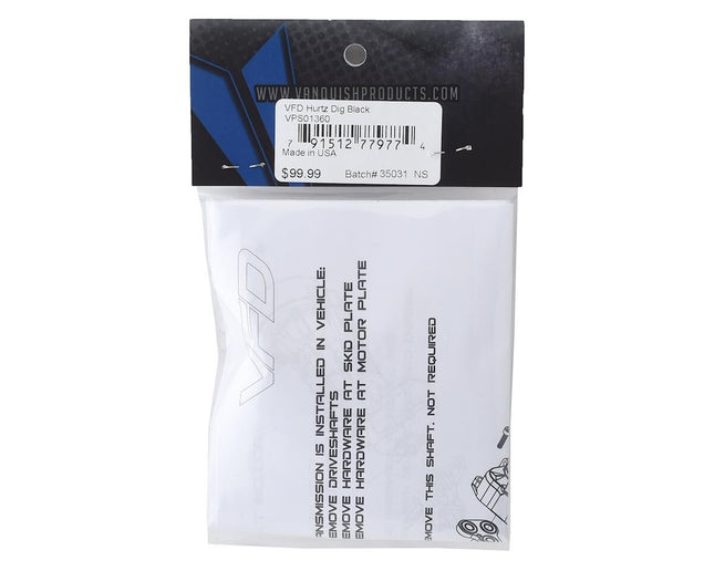 Vanquish Products VS410 Pro Aluminum VFD Hurtz Shifter 3-Position Dig VPS01360