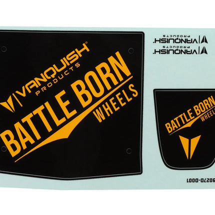 Vanquish Products H10 Optic Body Panels Set (Yellow/Battle Born) VPS10513
