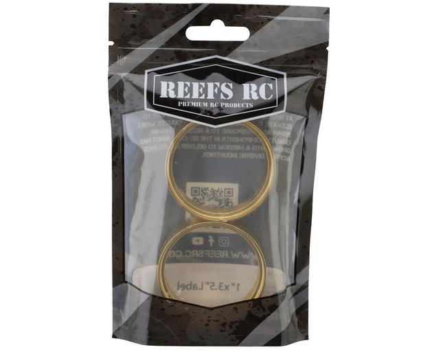 Reefs RC REEFS242 Brass 1.9" Inner Bead-Lock Wheel Rings