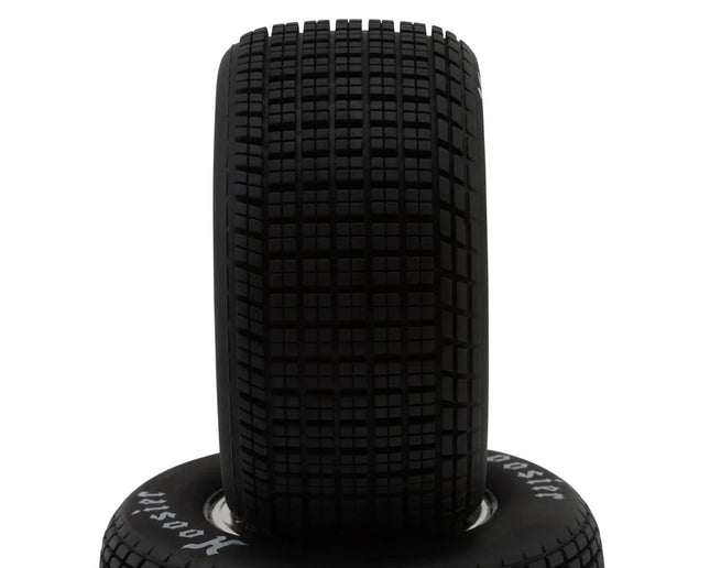 Losi 22S Sprint Rear Pre-Mounted Hoosier Tires (Chrome) (2) (Soft) LOS-2442
