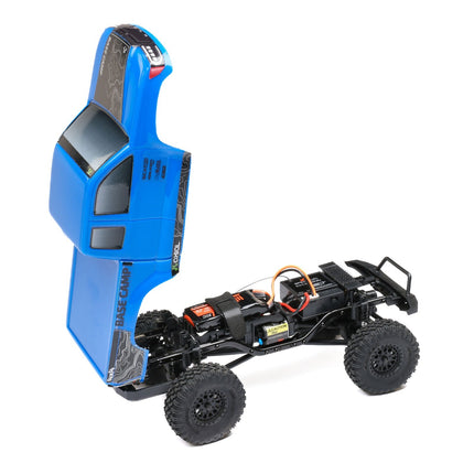 Axial SCX24 Base Camp 1/24 Scale Electric Brushed RTR Blue AXI1219T2