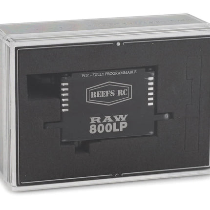 ReefsRC RAW800LP Digital Waterproof Brushless Servo Black High Voltage Reefs146