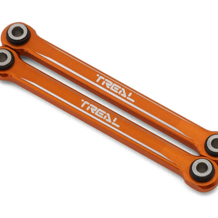 Treal Hobby Aluminum Front Steering Links Traxxas Mini Maxx Orange