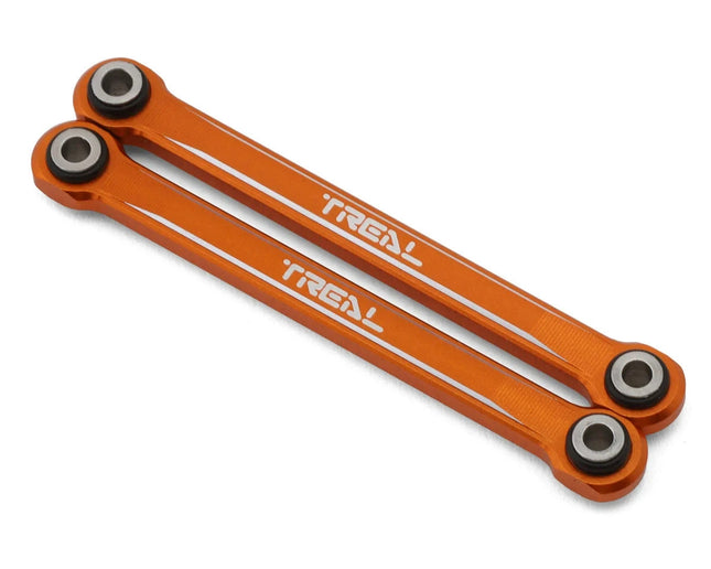 Treal Hobby Aluminum Front Steering Links Traxxas Mini Maxx Orange