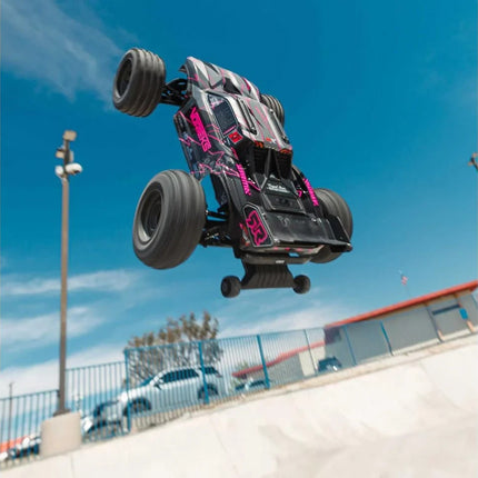 Arrma Vorteks 223S 1/10 BLX Brushless RTR 2WD Stadium Truck (Pink) w/SLT2