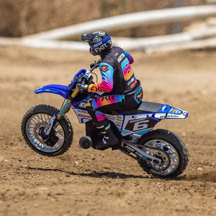 Losi Promoto-MX RTR 1/4 Brushless Dirt Bike (ClubMX) Blue LOS06000T2