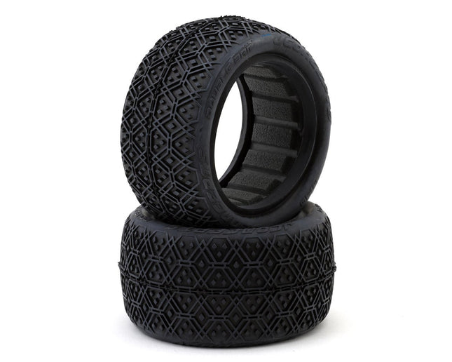 JConcepts 4140-02 Double Bar 2.2" Rear Buggy Off-Road Tires (Green) JCO414002