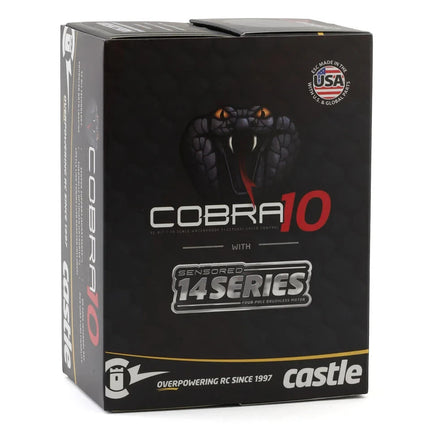 Castle Creations Cobra 10 6S 1/10 Brushless Combo w/1406 Sensored Motor (6900kV)