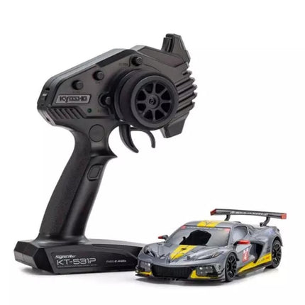 Kyosho MR-04 RWD Mini-Z Readyset w/Chevrolet Corvette C8.R Body Gunmetal 32356GM