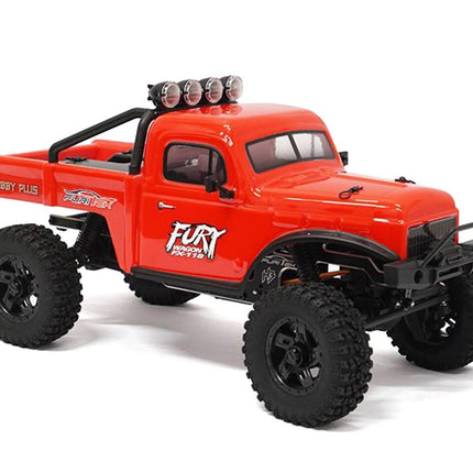 Furitek FX118 Fury Wagon 1/18 RTR Brushless Rock Crawler Red FUR-2414 New!!