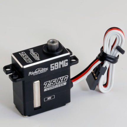 PowerHobby 59MG High Speed Micro Titanium Gear Servo: Axial SCX24 PH59MG