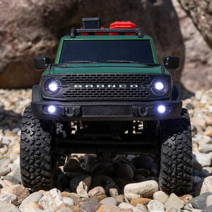 Axial SCX24 Ford Bronco 4X4 RTR Brushed Rock Crawler Battery/Charger Green