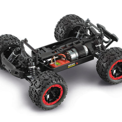 Blackzon Slyder MT 1/16 4WD Electric Monster Truck - Red BZN540098