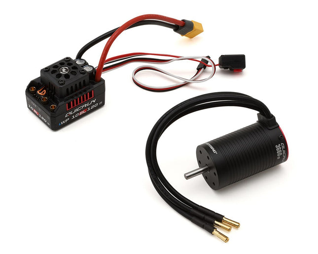 Hobbywing QuicRun 10BL120 G2 Sensorless Brushless ESC/3660SL Motor Combo 3150kV
