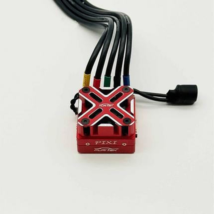 Furitek FUR-2732 PIXI 1/10 Competition Drift Sensored Brushless ESC Red