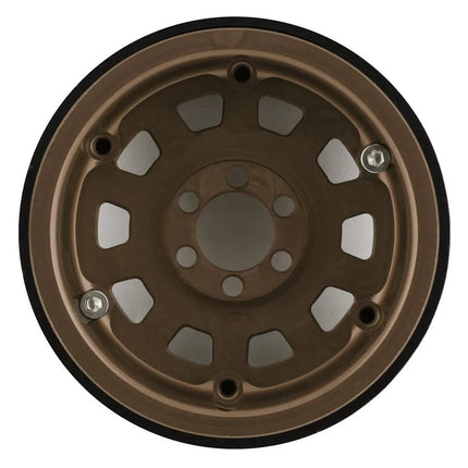Vanquish Products KMC KM236 Tank 2.2" Beadlock Crawler Wheels Bronze (2)VPS08707