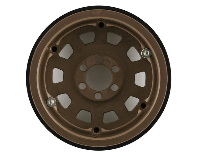 Vanquish Products KMC KM236 Tank 2.2" Beadlock Crawler Wheels Bronze (2)VPS08707