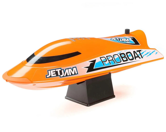 ProBoat Jet Jam V2 12" Self-Righting Pool Racer Brushed RTR, Orange