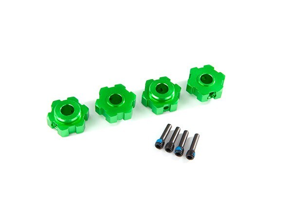 Traxxas Maxx Aluminum Wheel Hex Green 8956G