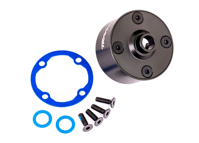 Aluminum Diff Carrier Dark Titanium Sledge TRA9581A NEW!!