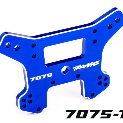 Shock Tower Front Aluminum Blue Sledge TRA9639 NEW!!