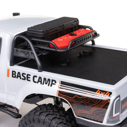 Axial 1/10 SCX10 III Base Camp 4X4 Rock Crawler Brushed RTR, White AXI1375T1