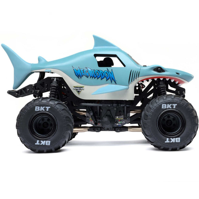 Losi 1/18 Mini LMT Megalodon 2S 4X4 RTR Brushed Monster Truck w/ Battery/Charger