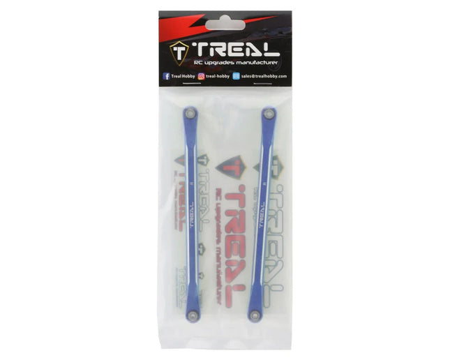 Treal Hobby Aluminum Rear Suspension Camber Links for Traxxas Sledge (Blue) (2)