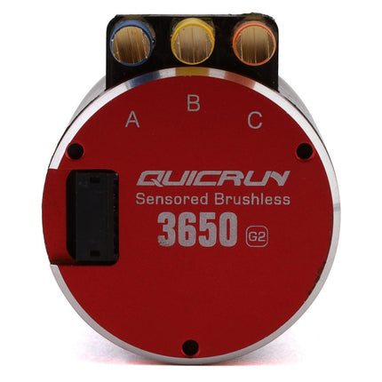 Hobbywing QuicRun 10BL60 SD G2 Sensored Brushless ESC/QR3650 G2 Motor Combo 13.5