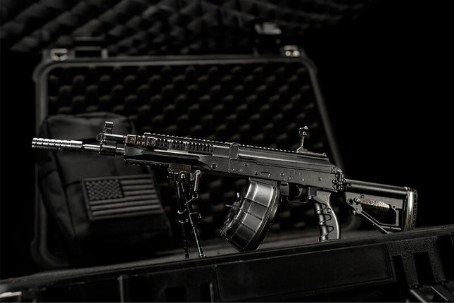 GoatGuns 1/3 Scale Die Cast RPK-16 LMG Model, Black