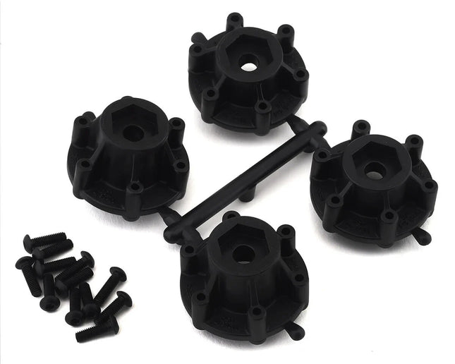 Pro-Line Gladiator SC Tires w/Raid Wheels Black Electric F/R (M2) w/12mm Hex