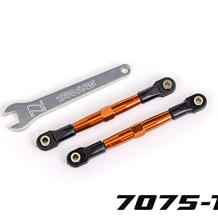 Traxxas 2445T Toe Links Front Tubes Orange-anodized New!!