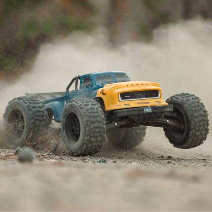 Arrma 1/8 NOTORIOUS 6S V6 4X4 BLX Brushless Stunt Truck RTR, Blue ARA8611V6T2