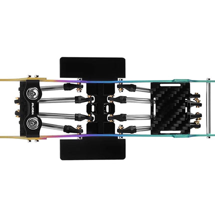 Injora Axial SCX24 Titanium LCG Comp 1/24 Crawler Chassis Kit Rainbow SCX24-199